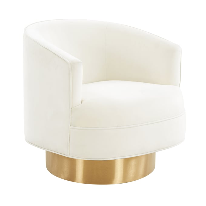 TOV Furniture Stella Cream Swivel Chair TOV-IHS68206