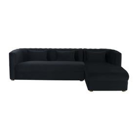 TOV Furniture Callie Black RAF Sectional