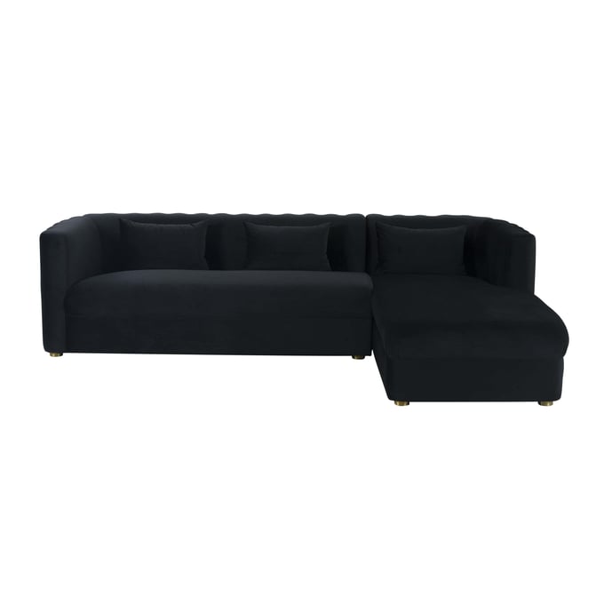 TOV Furniture Callie Black RAF Sectional TOV-L44164-L44166