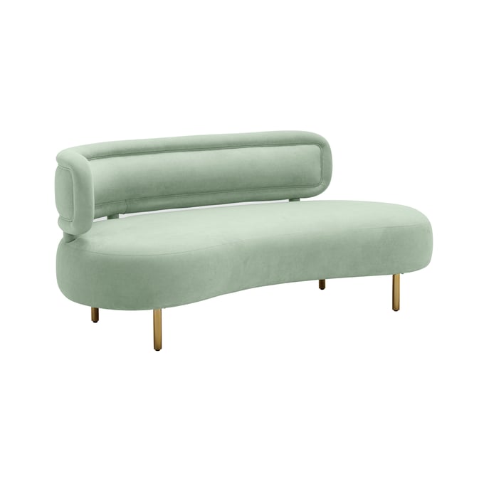 TOV Furniture Tischa Mint Green Sofa TOV-L54317