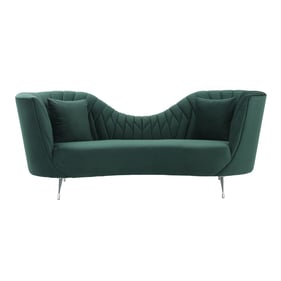 TOV Furniture Eva Forest Green Sofa