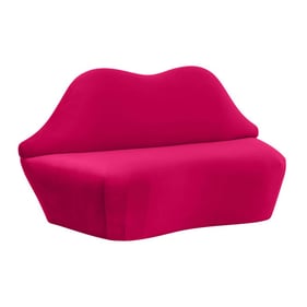 TOV Furniture Lips Pink Settee