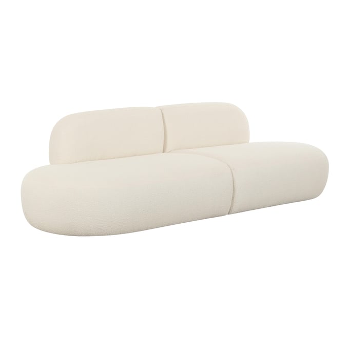 TOV Furniture Broohah Cream Boucle Sofa TOV-L68655-SO