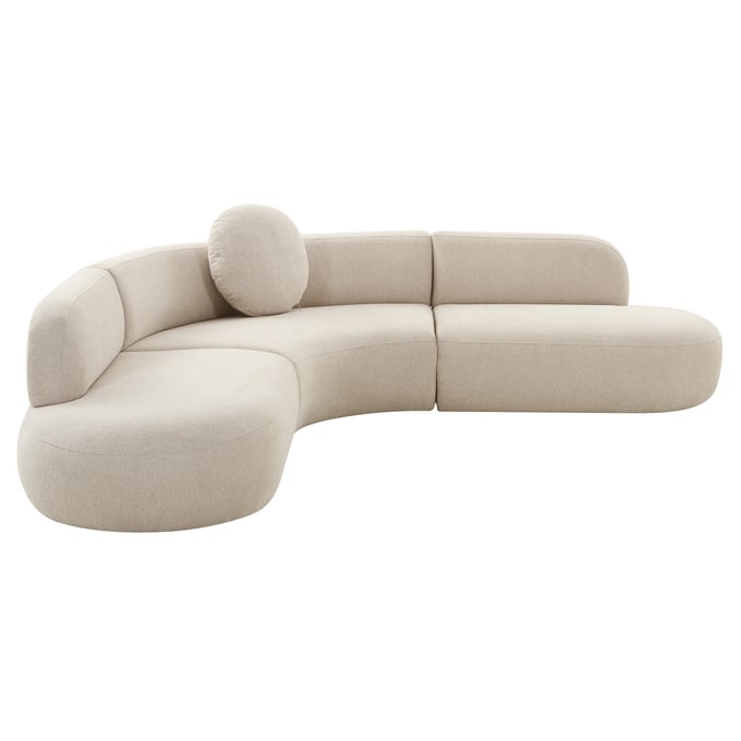 TOV Furniture Broohah Beige Sectional TOV-L68656-SEC