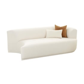 TOV Furniture Fickle Cream Boucle Modular RAF Loveseat