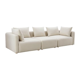 TOV Furniture Hangover Cream Linen Sofa