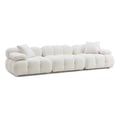 Calliope Cream Vegan Shearling Modular Sofa