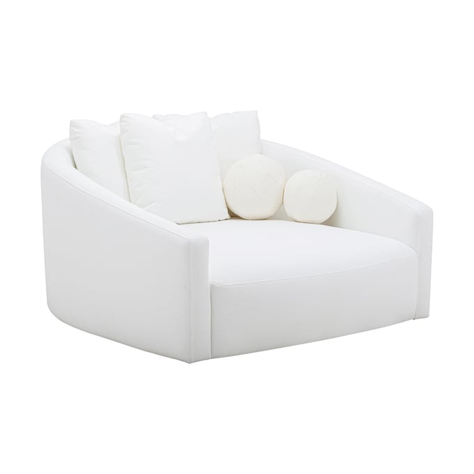 TOV Furniture Hanim Cream Linen Daybed TOV-L68938