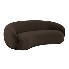 TOV Furniture Kendall Chocolate Brown Sofa