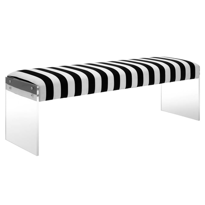 TOV Furniture Envy Black Bench TOV-O29