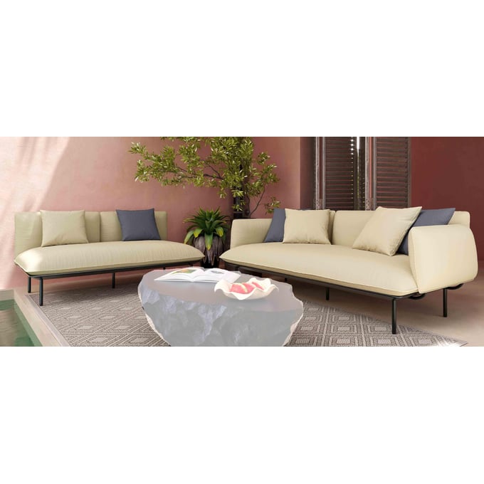 TOV Furniture Katti Beige 2pc Outdoor Seating Set TOV-O5426-OUTDOOR-S1