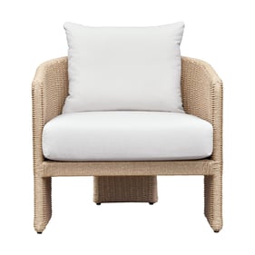 TOV Furniture Alexa Cream Outdoor Arm Chair