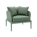 Kapri Moss Green Outdoor Armchair