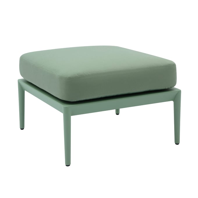 TOV Furniture Kapri Moss Green Outdoor Ottoman TOV-O68898