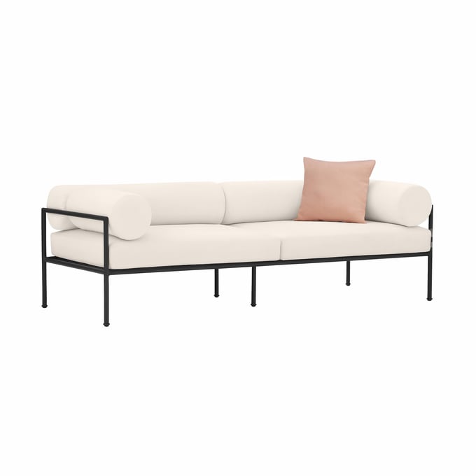 TOV Furniture Vera Cream Outdoor Sofa TOV-O68942