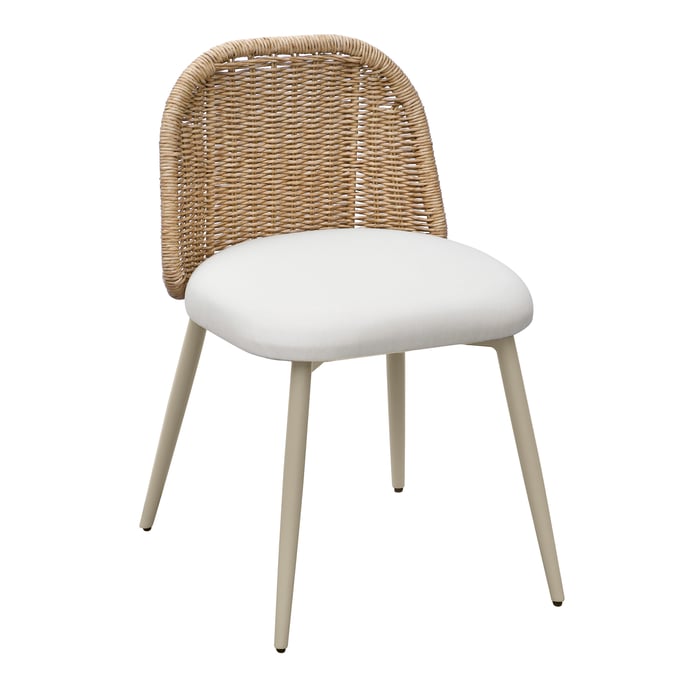 TOV Furniture Alexa Cream Outdoor Dining Chair TOV-O68959