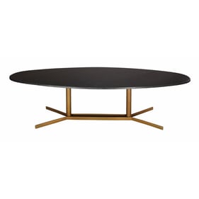 TOV Furniture Gemma Black Gold Coffee Table