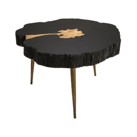 TOV Furniture Timber Black Coffee Table