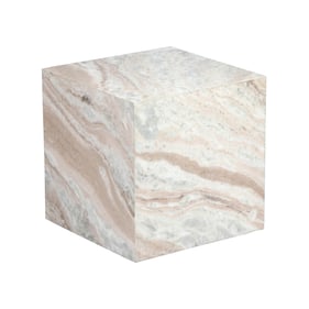 TOV Furniture Keira Marble Side Table