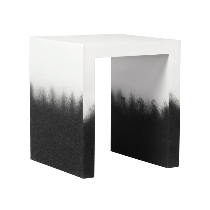 TOV Furniture Matra Black and White End Table TOV-OC18429