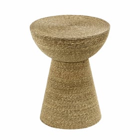 TOV Furniture Wren Natural Seagrass Side Table