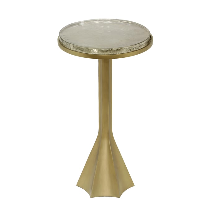 TOV Furniture Gabrielle Antique Brass Side Table TOV-OC18480