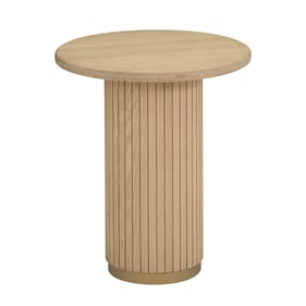 TOV Furniture Chelsea Natural Oak Wood Entry Table