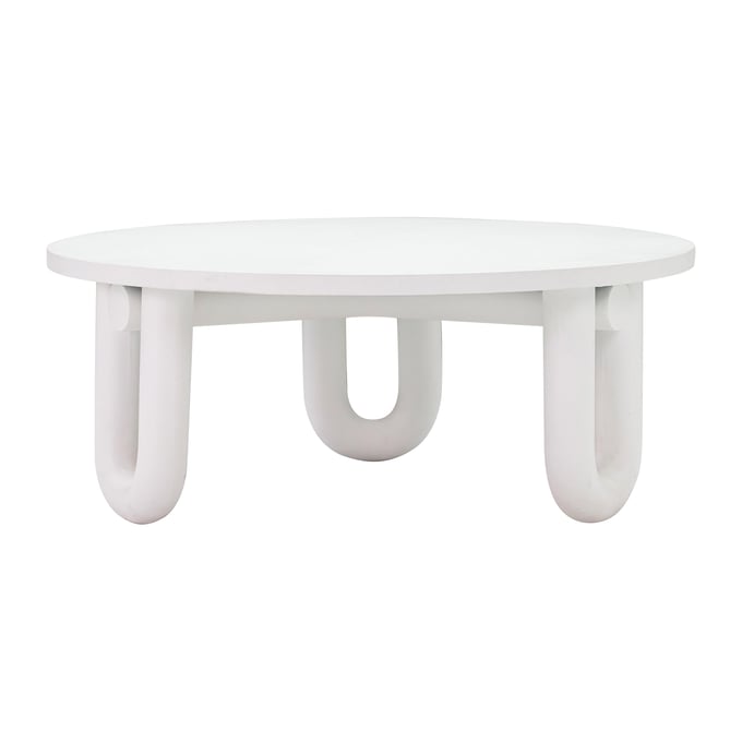 TOV Furniture Tildy White Concrete 3pc Coffee Table Set TOV-OC4417-OCT-S1