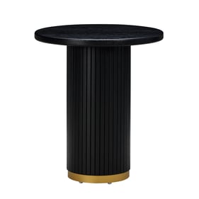 TOV Furniture Chelsea Black Oak Entry Table