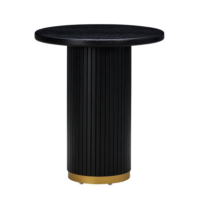 TOV Furniture Chelsea Black Oak Entry Table TOV-OC54262