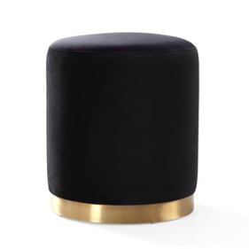 TOV Furniture Opal Black Gold Base Ottoman