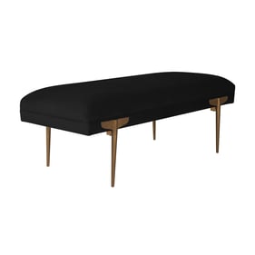 TOV Furniture Brno Black Bench