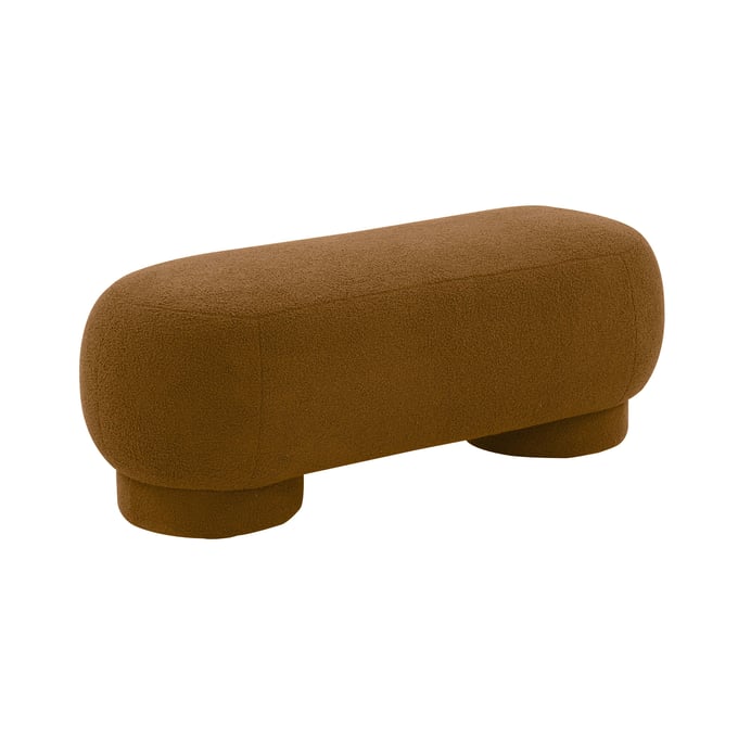 TOV Furniture Mara Brown Ottoman TOV-OC68539