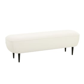 TOV Furniture Denise Cream Bench