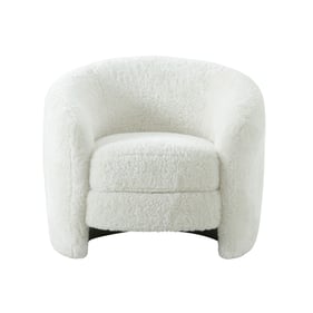 TOV Furniture Dakota White Armchair