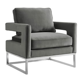 TOV Furniture Avery Grey Chair