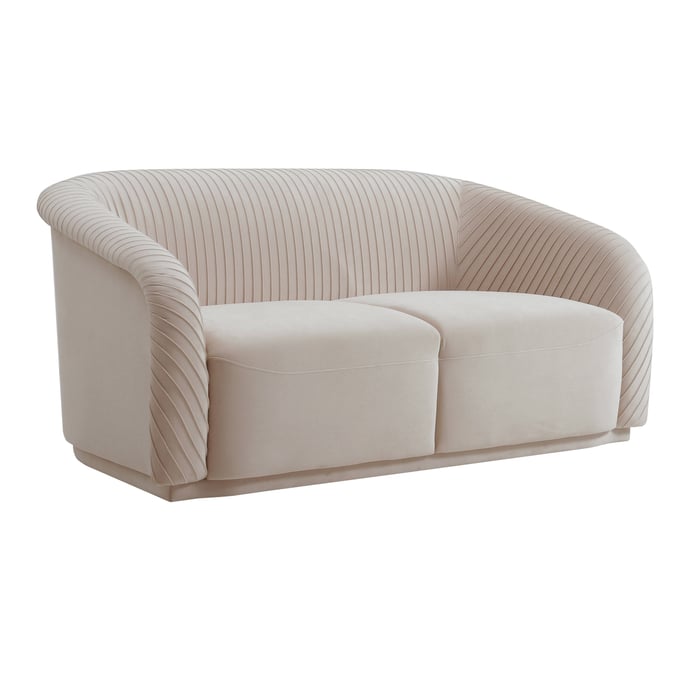 TOV Furniture Yara Beige Loveseat TOV-S6484