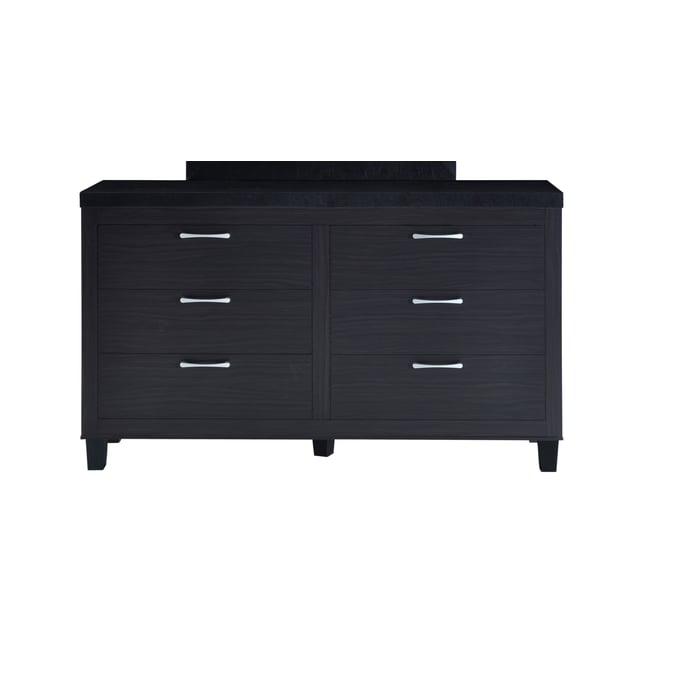 Titanic Furniture Harper Brown 6 Drawer Dresser TTNC-B338-D