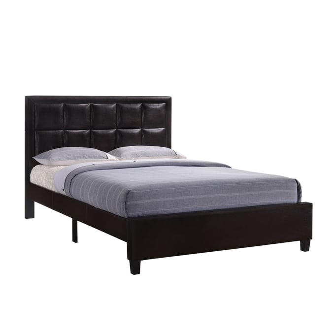 Titanic Furniture Harper Brown Queen Bed TTNC-B338-Q-Bed