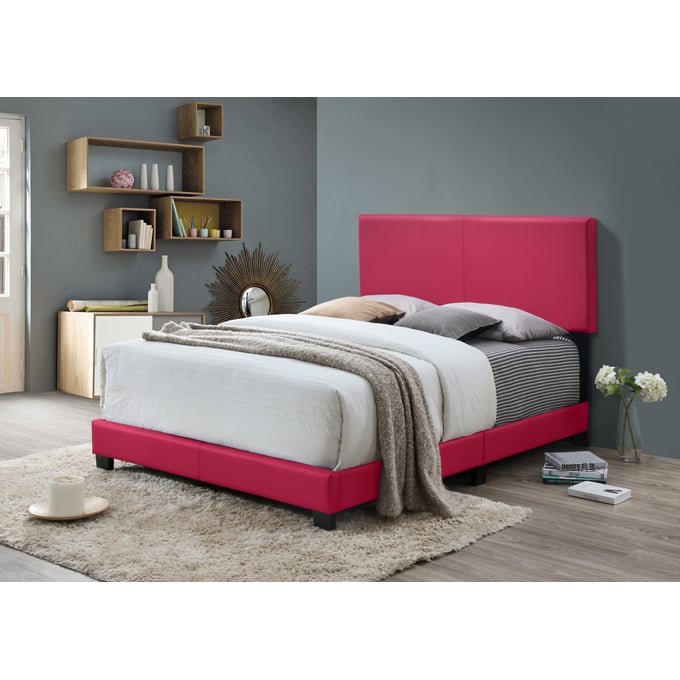 Titanic Furniture Xander Pink Full Bed TTNC-B807-F-Bed