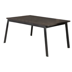 Titanic Furniture Xavier Grey Metal Dining Table