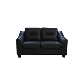 Titanic Furniture Sentinel Black Loveseat