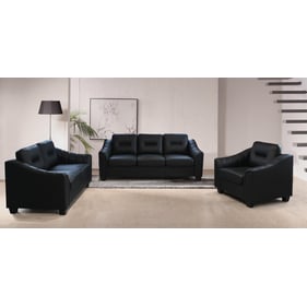 Titanic Furniture Sentinel Black 3pc Living Room Set