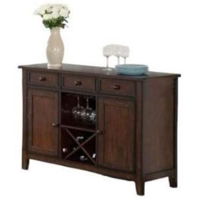 Vilo Home Industrial Tuscan Hills Brown Wine Server VILO-VH1314