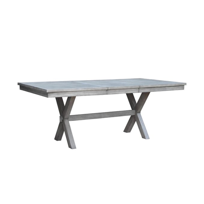 Vilo Home Industrial Shelter Cove Gray Dining Table VILO-3000