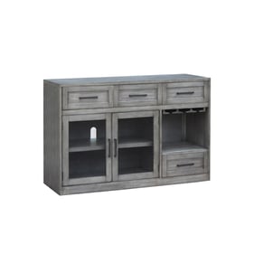 Vilo Home Industrial Shelter Cove Gray Server