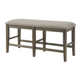 Vilo Home Industrial Hillcrest Brown Counter Height Bench