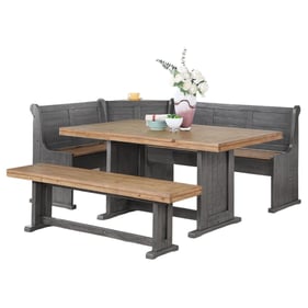 Vilo Home Industrial Omaha Natural Country Breakfast Nook