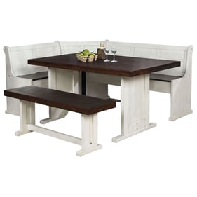 Vilo Home Industrial Sandy Beach White Breakfast Nook