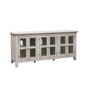 Vilo Home Industrial Sarasota White 70 Inch TV Stand